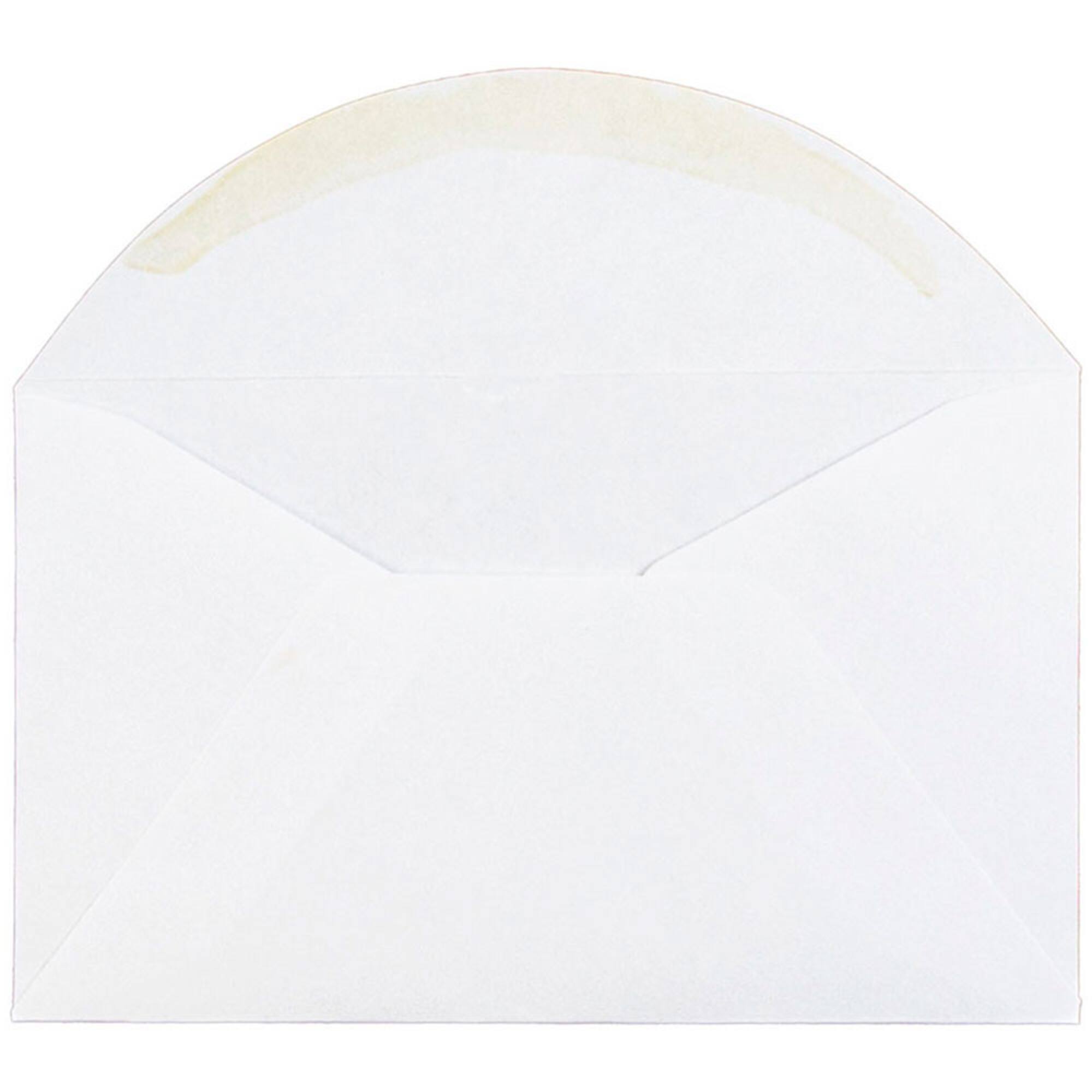 JAM Paper White 3Drug Mini Envelopes, 100ct.